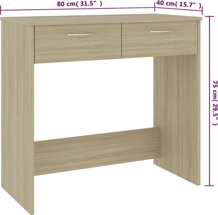 Produktbild VidaXL Schreibtisch (80 x 40 x 75 cm)