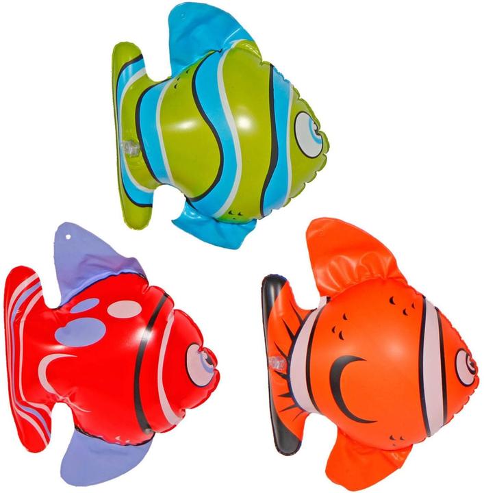 Produktbild Folat Partyaccessoire Aufblasbare tropische Fische Mehrfarbig