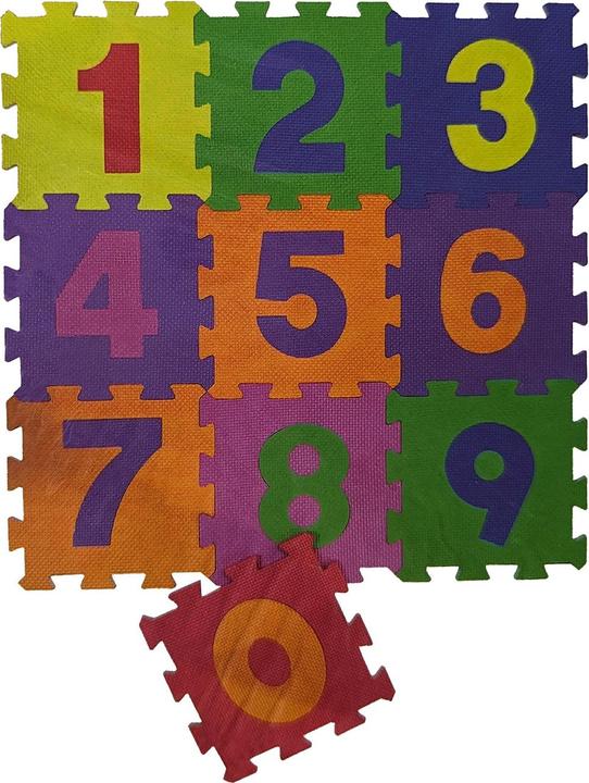 Produktbild FTM Puzzle-Matten, Spielmatten, Ziffern 0 bis 9