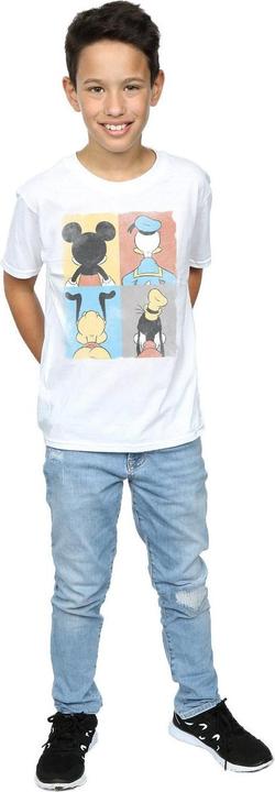 Actual product image Disney Boys Mickey Mouse Four Backs T-Shirt (152, 158)