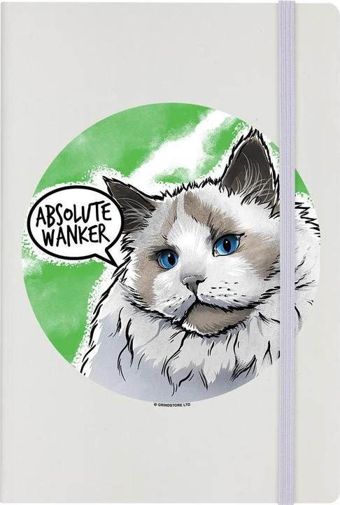 Produktbild Universal Textiles Notizbuch Absolute Wanker Fester Einband A5 (A5, Liniert, Harter Einband)
