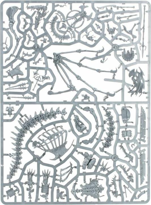 Actual product image Games Workshop Warhammer The Old World - TKoK King on Necrolith Bone Dragon (Plastic)