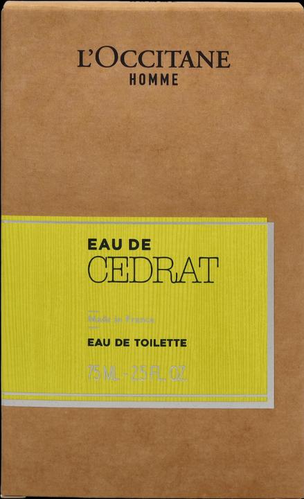 Actual product image L'Occitane Eau de Cédrat (Eau de toilette, 75 ml)