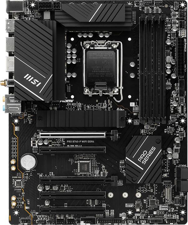 Produktbild MSI PRO B760-P WIFI (LGA 1700, Intel B760, ATX)