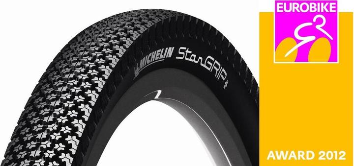 Actual product image Michelin Star Grip bicycle tyre 28 x 1.6 wire (28 x 1.60, 42-622)