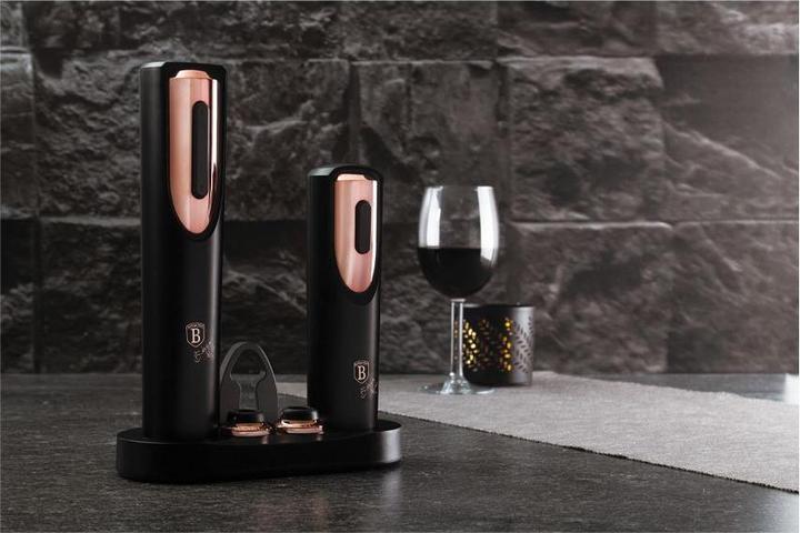 Produktbild BerlingerHaus elektrischer Weinöffner Black Rose Collection (Elektrischer Korkenzieher)