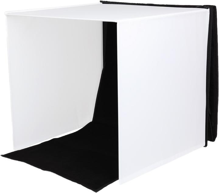 Actual product image Caruba portable photo studio 60x60x60cm with separate halogen lamps