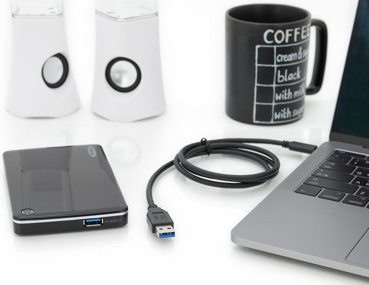 Actual product image Digitus USB C – USB A (1 m, USB 3.1)
