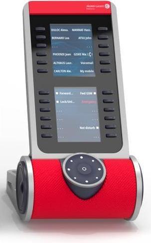 Actual product image ALE International Alcatel-Lucent customisation kit ALE-145 red, accessory for