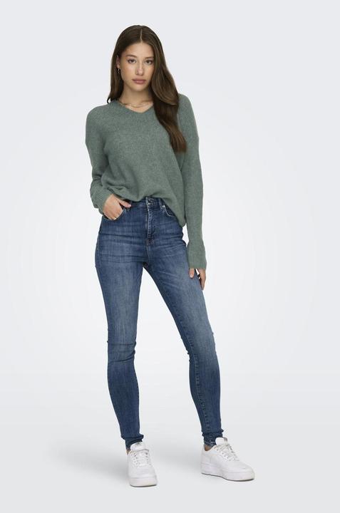 Actual product image Only V-neck knit jumper (XS)