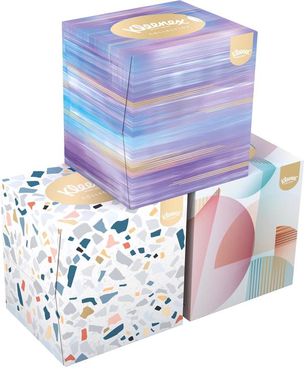 Kleenex Collection Kosmetiktücher Würfel Trio