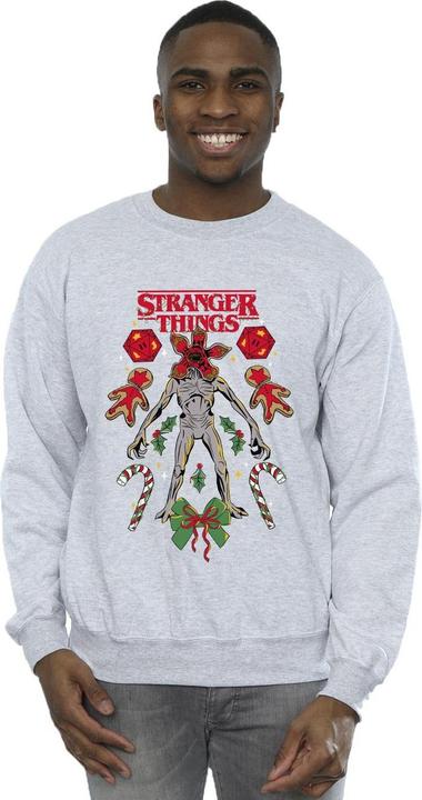 Produktbild Netflix Stranger Things Christmas Demogorgon Sweatshirt (L)