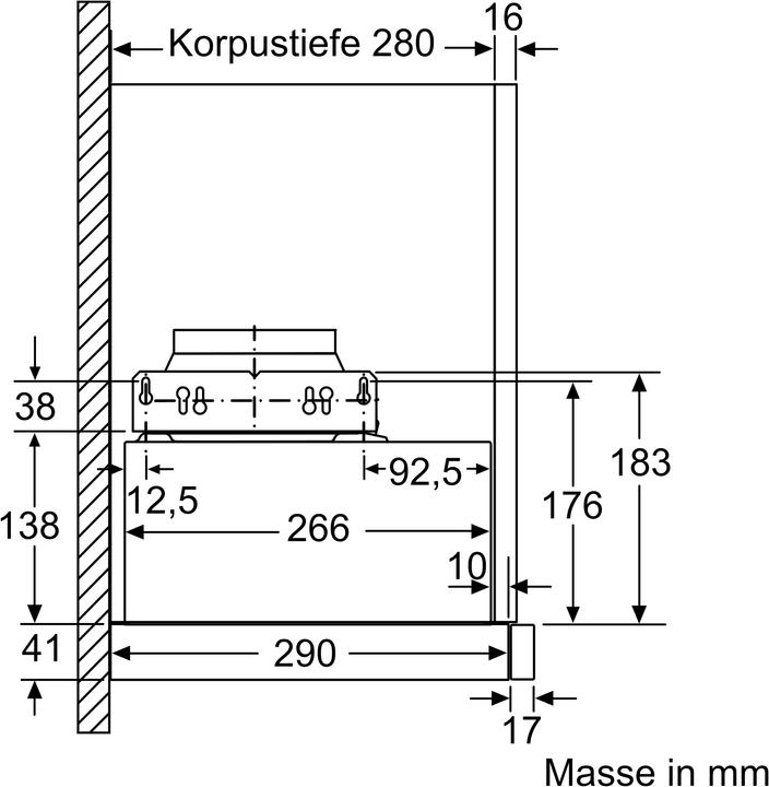 Actual product image Siemens LI64MA521C (Ceiling hood)