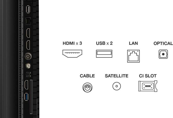 Image du produit TCL P79K 65P79K Fernseher 165 1 cm (65 ) 4K Ultra HD Smart-TV WLAN Metallisch 430 cd/m2 (65", QLED, 4K)