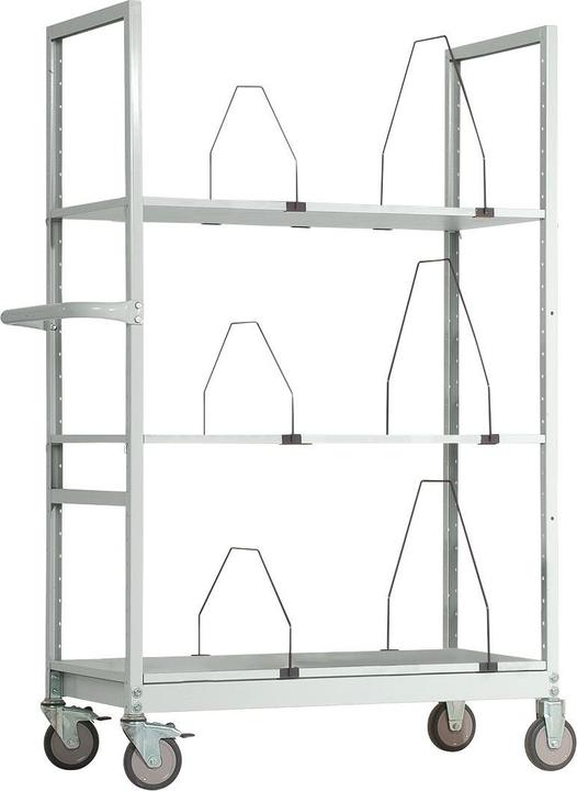 Image du produit Varimobil Chariot pour cartons avec arceaux de séparation (250 kg)