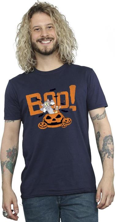 Actual product image Tom & Jerry Mens Halloween Boo! T-Shirt (XXL)