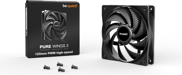 Produktbild be quiet! Pure Wings 3 PWM HS 120x120x25 (120 mm, 1 x)