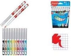 Produktbild Maped ColorPeps Brush (Orange, Rot, Grün, Weiss, Schwarz, Braun, Dunkelblau, Gelb, Rosa, Lila, Hellblau, Hellgrün, 10 x)