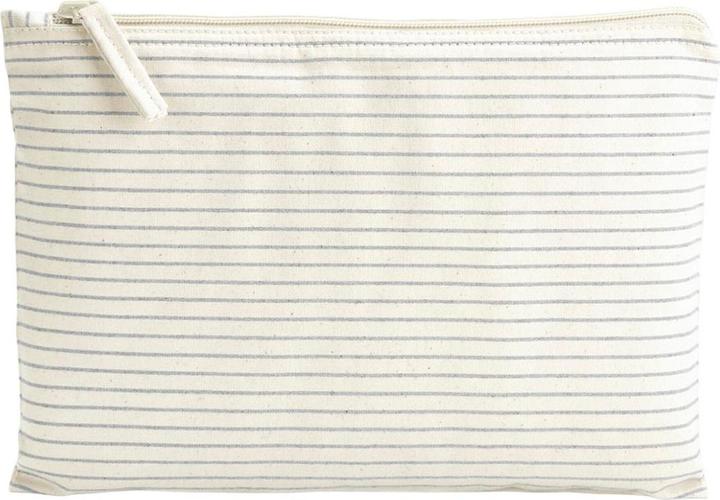Produktbild Westford Mill Kosmetikbeutel Mit Streifen BioBaumwolle