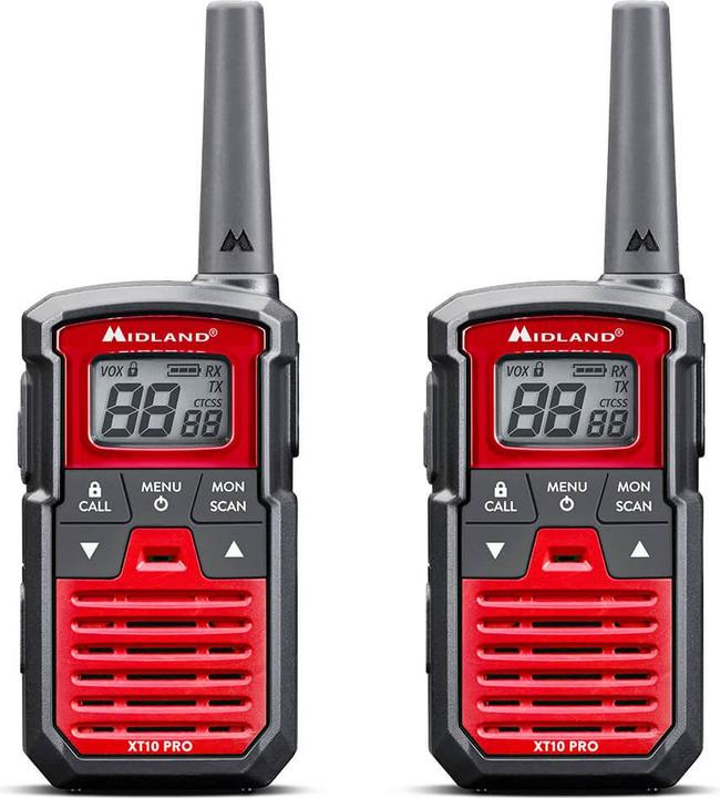 Image du produit Midland XT10 PRO - Portofoonset - Talkie-Walkie - PMR446 - Set van 2 stuks - C1459 (4 km)