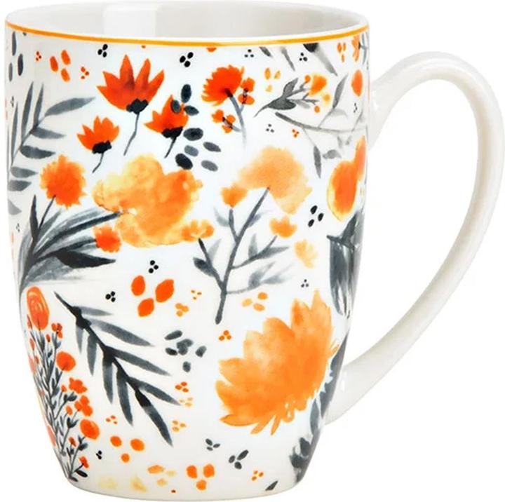Image du produit Casativo Tasse à café décorée de fleurs colorées (300 ml, 1 x)