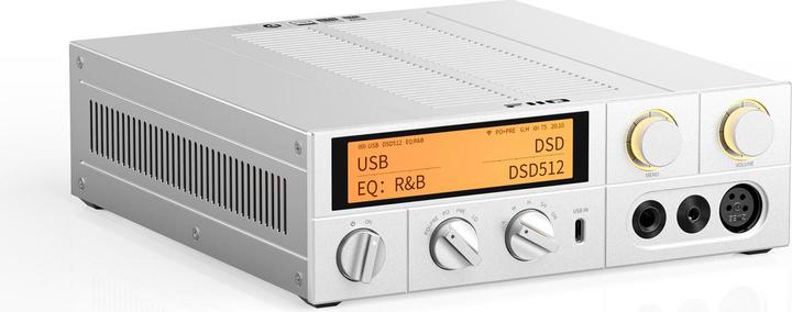 Actual product image FiiO K17 (USB-DAC, Display, USB host, Tone control, gain switch, Wi-Fi, Bluetooth)