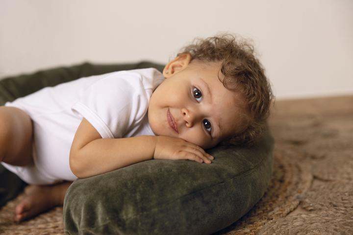 Actual product image Zewi Nursing / positioning pillow velvet (190 cm)