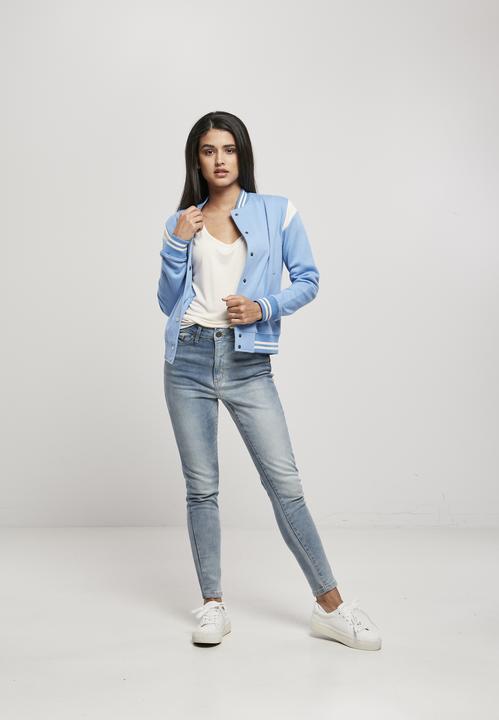 Immagine prodotto Urban Classics Giacca di felpa College Inset da donna (3XL)