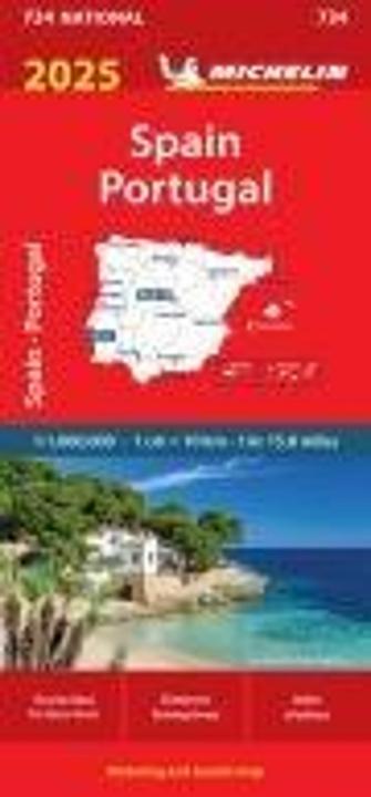 Image du produit Michelin Spain & Portugal 2025 - National Map 734