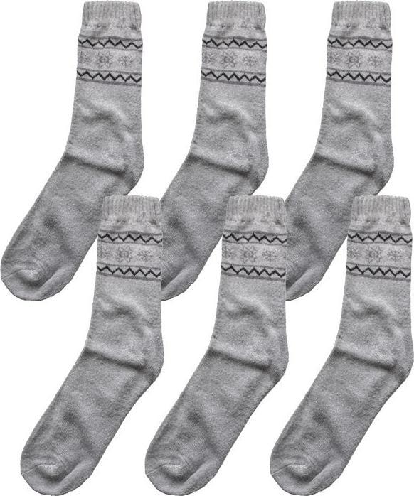 Viva Outdoor 43/46, Grau - Herrensocken (6er Pack, 43 - 46)