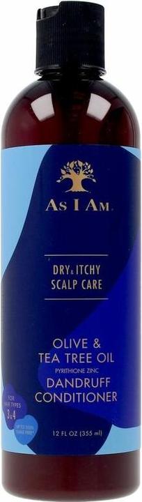Produktbild As I Am DRY & ITCHY SCALP CARE olive & tea tree oil conditioner 355ml (355 ml)