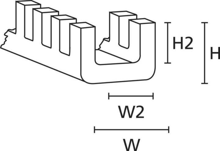 Immagine prodotto HellermannTyton Protezione dei bordi (25000 mm, 1 pz.)