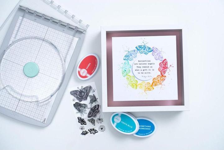 Produktbild Sizzix Clear Stamps Set "Nature Butterflies"