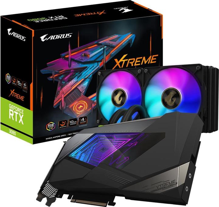 Gigabyte Aorus GeForce RTX 3080 Xtreme Waterforce 10G (10 GB)