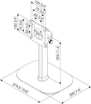 Actual product image Vogels PTA 3105 TABLE STAND
