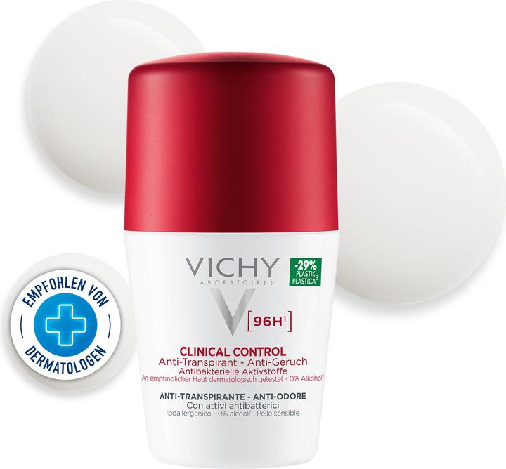 Actual product image Vichy Clinical Control 96h (Roll-on, 50 ml)