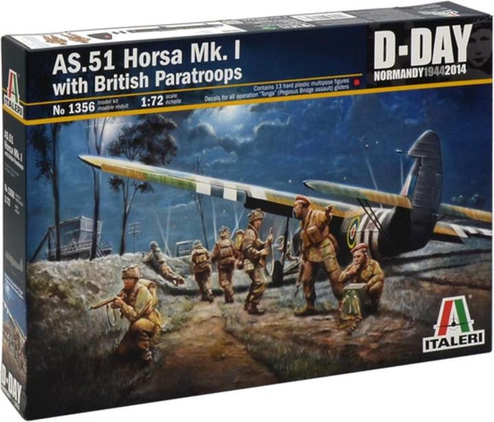 Immagine prodotto 1:72 AS.51 HORSA Mk.I/II&Brit.parachute