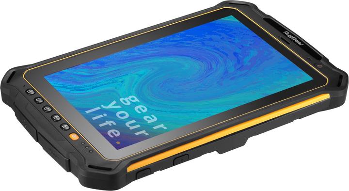 Actual product image Rug Gear Rg910 (4G, 8", 32 GB, Black, Yellow)