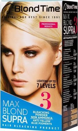 Produktbild Blond Time Supra Max Hair Bleaching Product Ammonia Free Professional Results