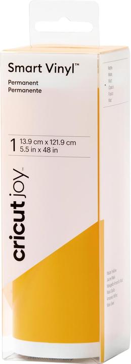 Cricut Smart Vinyl Permanent Joy 14x122cm 1 sheet Mat Maize Yellow (P)