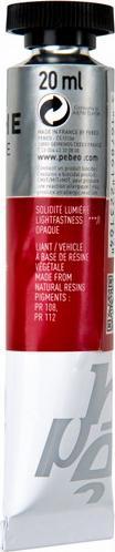 Actual product image Pebeo T7 Extra Fine Gouache (Cadmium red dark imitation, 20 ml)