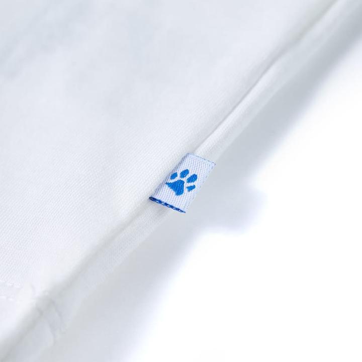 Actual product image VidaXL Children's T-shirt ecru 104,Material: 100 % cotton,Colour (104)