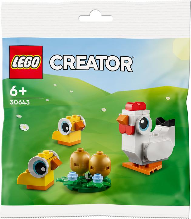 Actual product image LEGO 30643 Easter chickens (30643, LEGO Creator Expert)