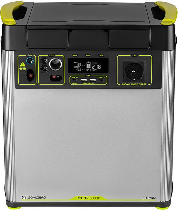 Actual product image Goal Zero Yeti 6000X (6071 Wh, 48.10 kg)