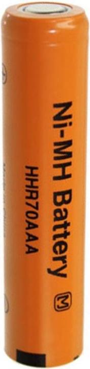 Produktbild Panasonic Akku Flat Top HHR-70AAAE4 / AAA ohne Lötfahne (AA, 700 mAh)