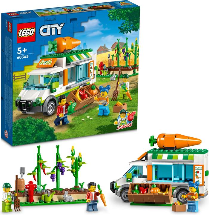 Actual product image LEGO Vegetable delivery truck (60345, LEGO City)
