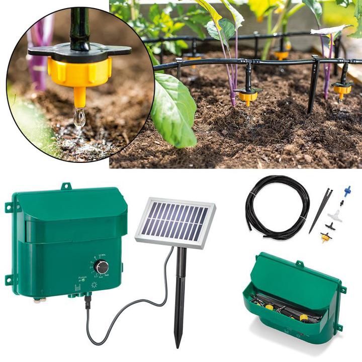 Produktbild Esotec Solar Bewässerungsset (Tropfbewässerung Set)
