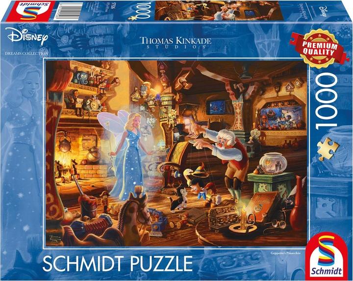 Image du produit Schmidt Spiele Geppetto's Pinocchio (1000 pièces)