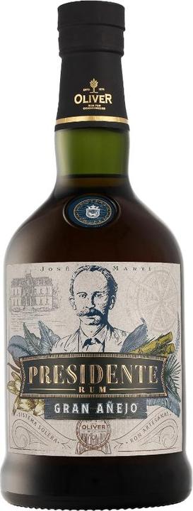 Image du produit Presidente Marti Gran Añejo Ultra Premium Rum 40% Vol. 0,7l