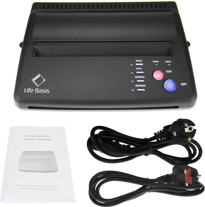 Image du produit LifeBasis Machine à tatouer (Thermodirecte, Couleur)
